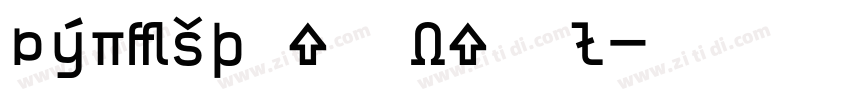 Typestar Normal字体转换